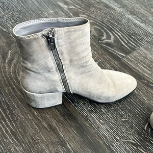 Gray dolce vita booties size 6 with box!
